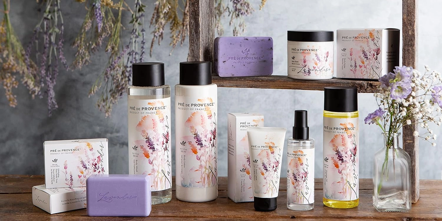 Pre de Provence Provincial Collection Lavender Oil Infused, Luxurious & Soothing, Body Butter Souffle, 6.7 Fl Oz