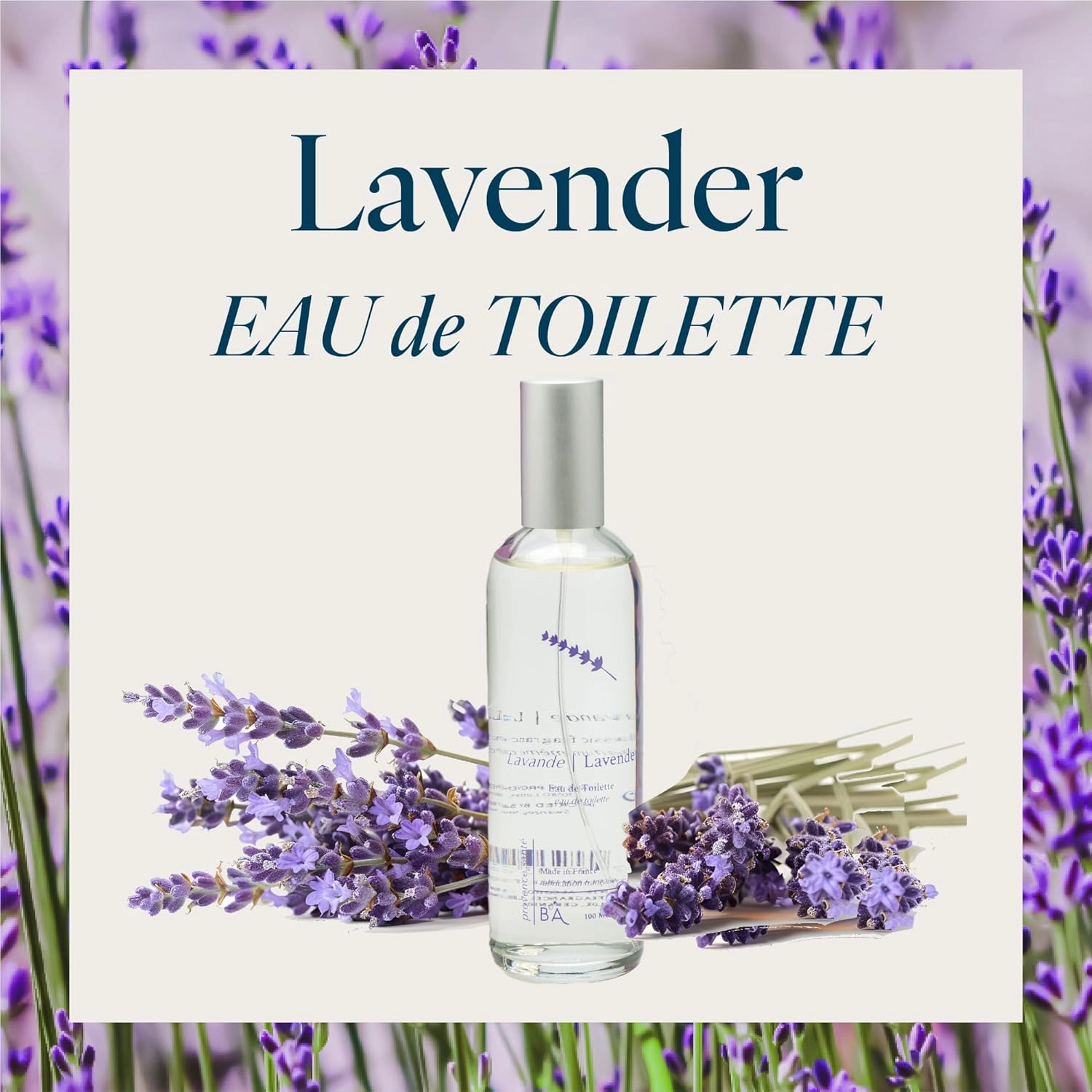 Provence Sante Eau de Toilette Spray - Luxury Long-Lasting Fragrance - Lavender Scent - Elegant Perfume Gift - Made in France - 3.5 Oz