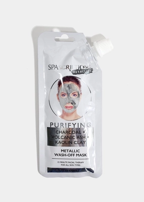 Purifying Charcoal Metallic Wash Off Mask