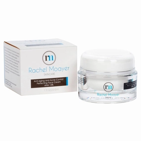 Rachel Moayer Skin RM Anti-Aging Face Cream, AHA 12%, Acne Control & Anti-Wrinkle Moisturizer, Hydrating Peptide Collagen Production for Men & Women