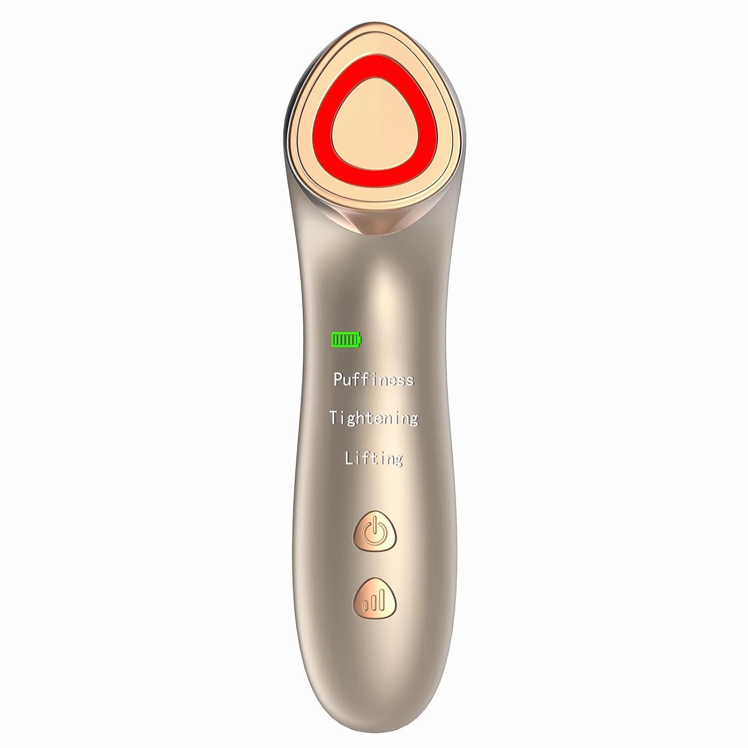 Radio Frequency Skin Tightening Face Machine - Microcurrent Anti-Aging Face Massager Eye De-Puffing Device for Facial Neck Lifting, Firming, Toning, Wrinkle Puffiness Reduction, Upgraded Version