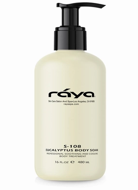 RAYA Eucalyptus Body Soak 16 oz (S-108) | Relaxing Treatment for the Feet, Hands, and Body | Soothing, Conditioning, and Calming | Made with Eucalyptus, Tea Tree, and Lavender Oils