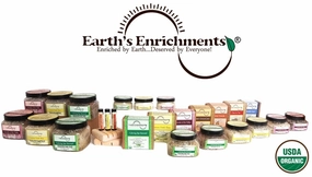 Relaxing Bath Salts with Pure Sea Salts (USDA Organic) Lemongrass, Rosemary Mint, Lavender Bath Soaks - Earth's Enrichments