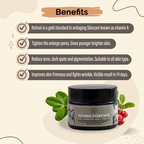 Revitalift Anti-Wrinkle & Firming Night Cream | For Dark Spots, Uneven Skin Tone | For Men & Women | Unisex | 50gm