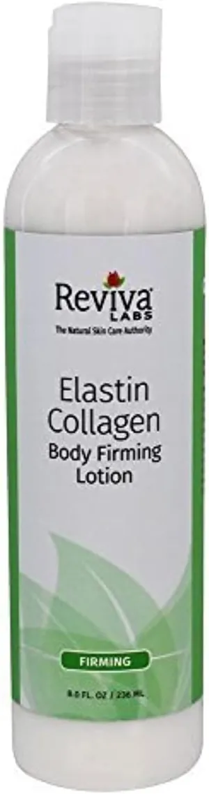 Reviva Labs Elastin and Collagen Body Firming Lotion, 8 Fluid Ounce