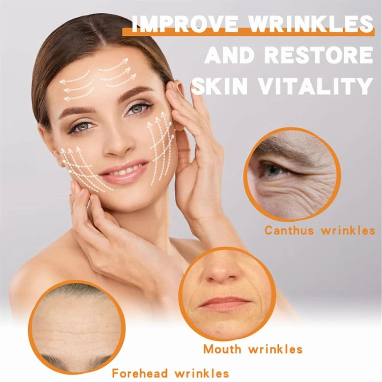 Rightfavour New Instant Skin Essence Collagen Set, Spiral Peptide Deer Bone Collagen Essence Kit, Long-Lasting Moisturizing and Firming(3Sets)