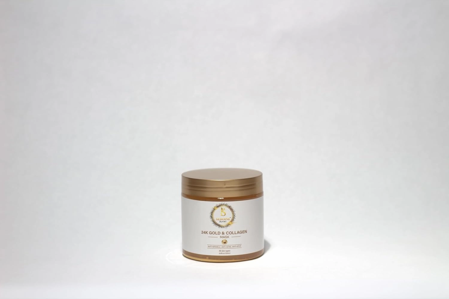 Royal Glow 24K Gold & Collagen Face Mask | Intense Hydration, Radiance & Anti-Aging Care – 200ML