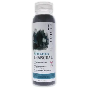 RUSK Puremix Activated Charcoal Purifying   Detoxifying, Removes Build Up, Absorbs Dirt   Oil, Softens Hair, Sulfate-Free