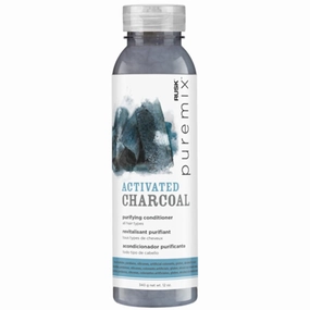 Rusk PUREMIX Activated Charcoal Purifying Conditioner / 12 oz.