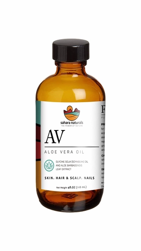 Sahara Naturals Aloe Vera Oil – Hydrating and Nourishing Oil for Skin, Hair, & DIY Care