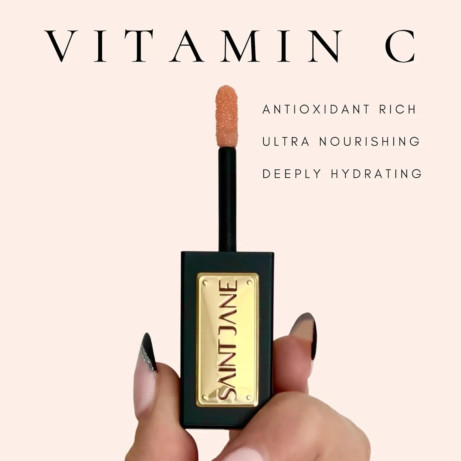 SAINT JANE - Luxury Lip Oil | Luxury, Floral-Infused, Clean Skincare (Bliss, 0.15 oz | 4.5 ml)