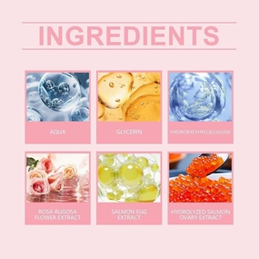 Salmon Pdrn Pink One Day Serum,Pdrn Pink Collagen Capsule Cream,Salmon Dna Repair Essence Ultra-Hydrating Vials,Moisturizer Firming Serum,Deep Hydration,Boosts Skinelasticity (3, Scented)
