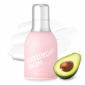 Saturday Skin Wide Awake Brightening Cream Illuminating Eye Cream for Wrinkles, Puffy Eyes Dark Circles Lightweight, Moisturizing, Deeply Hydrates, Anti Aging Reduce Fine Lines 1.01 Fl Oz (30ml)