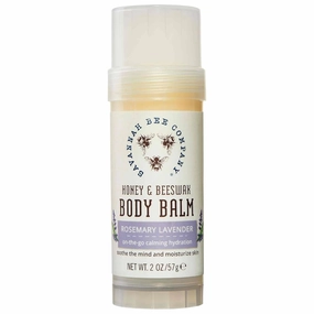 Savannah Bee Company Rosemary Lavender Body Balm - Deep Moisturizing Mess Free Body Balm