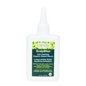 ScalpBliss Itch-Calming Serum, Long-Lasting Soothing Scalp Moisturizer for Dry itchy Scalp, Enriched with Aloe Vera, Witch Hazel, Manuka Honey and Peppermint Oil (Organic Based)