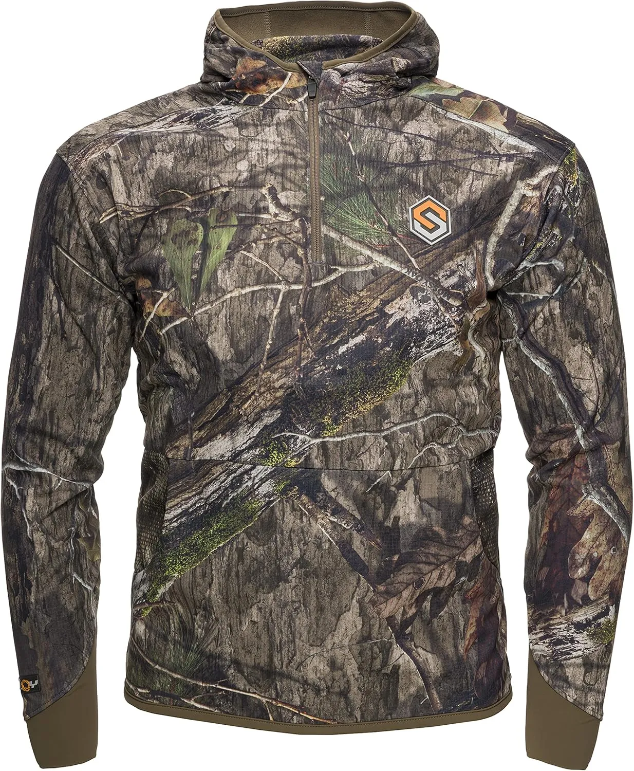 ScentLok Savanna Aero Raid Lightweight Odor Control Camo Hunting Hoodie for Men