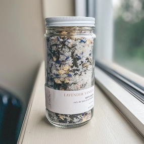 Sealuxe Organics - Lavender Vanilla Bath Tea Jar (Add-On)