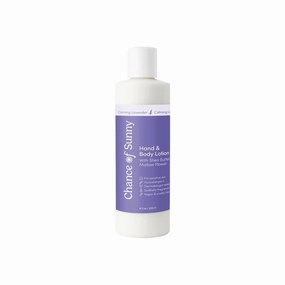 Sensitive Skin Hand & Body Lotion – Calming Lavender with Shea Butter, Hypoallergenic & Derm-Tested | Gentle, Hydrating for Dry & Delicate Skin | Family-Friendly & Vegan (8 oz)