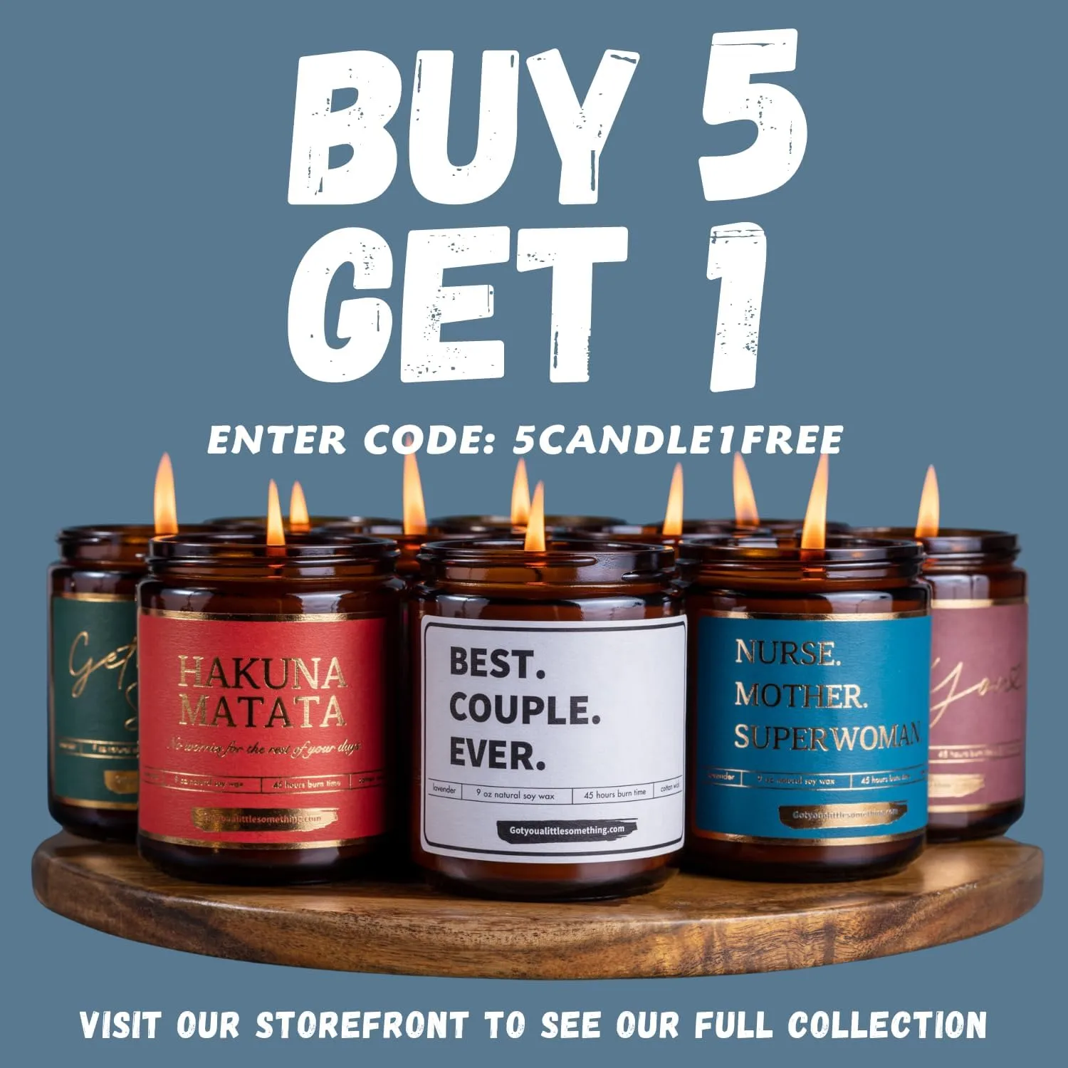 Serenity Now, Lavender Vanilla Scented Candle - Seinfeld Merch Gifts for Women and Men ; Seinfeld TV Show Merchandise, Mothers Day Relaxation Gift Idea for Friends ; Funny Relaxing Soy Candle