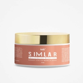 Simlar Natural Anti-Stretch Marks Cream Gel to Reduce Stretch Marks & Scars of Body, Belly, Thighs, Uneven Skin Tone, Firming, Nourishment