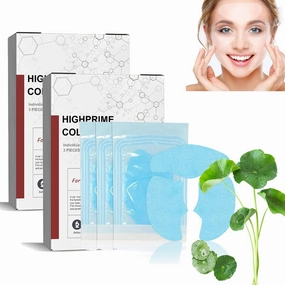 Skynpure - Pure Collagen Films, Skynpure Collagen Mask, Skynpure Highprime Collagen Film For Face, Melting Collagen Film For Face,Collagen Absorbing Films [2psc], Blue