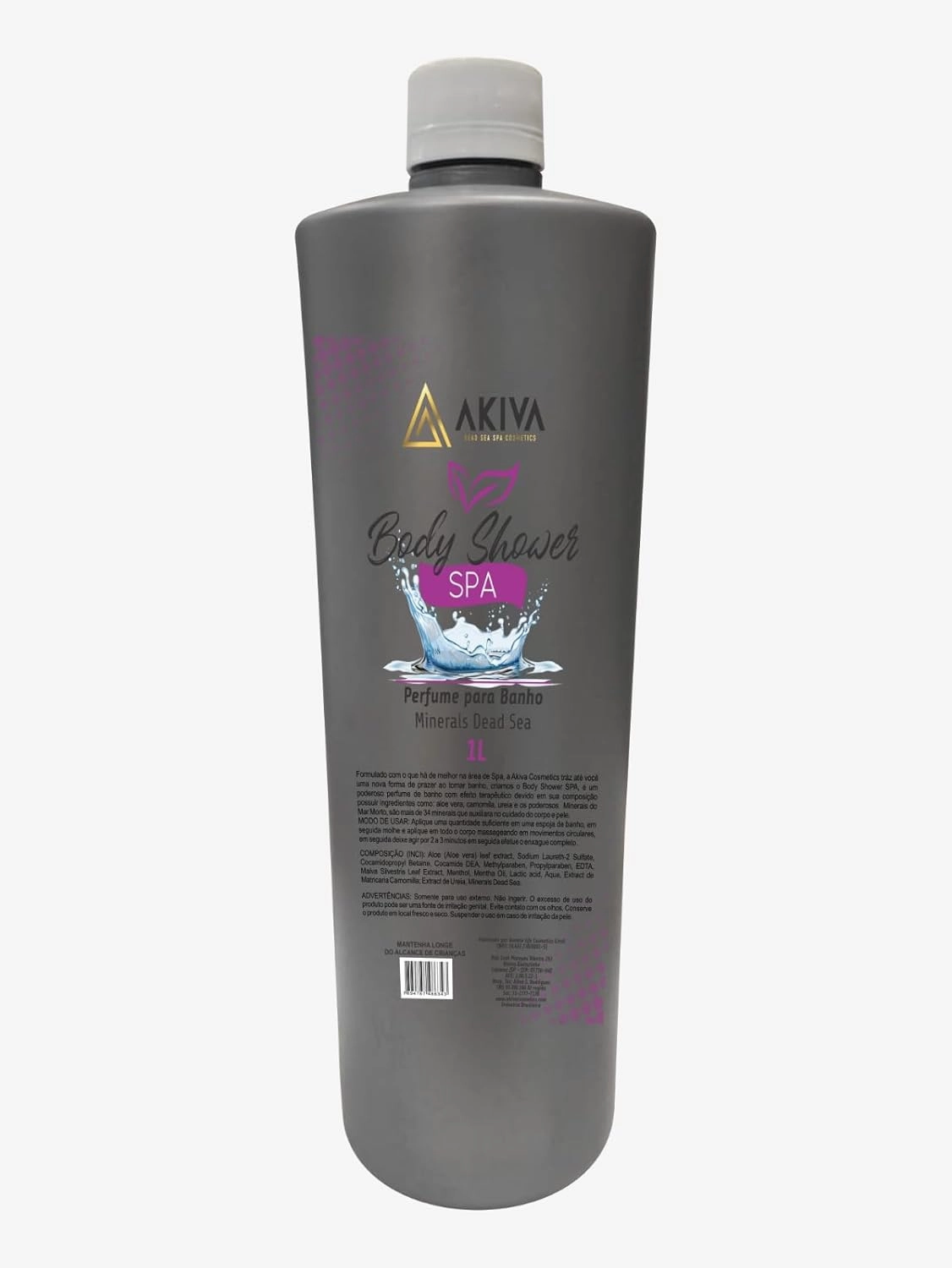 Soap Dead Sea Spa Liquid 1000 ml (Clean Magenta)