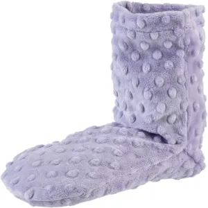 Sonoma Lavender Spa Booties, Microwavable Heated Slippers, Luxury Herbal Booties, Herbal Aromatherapy Foot Warmer