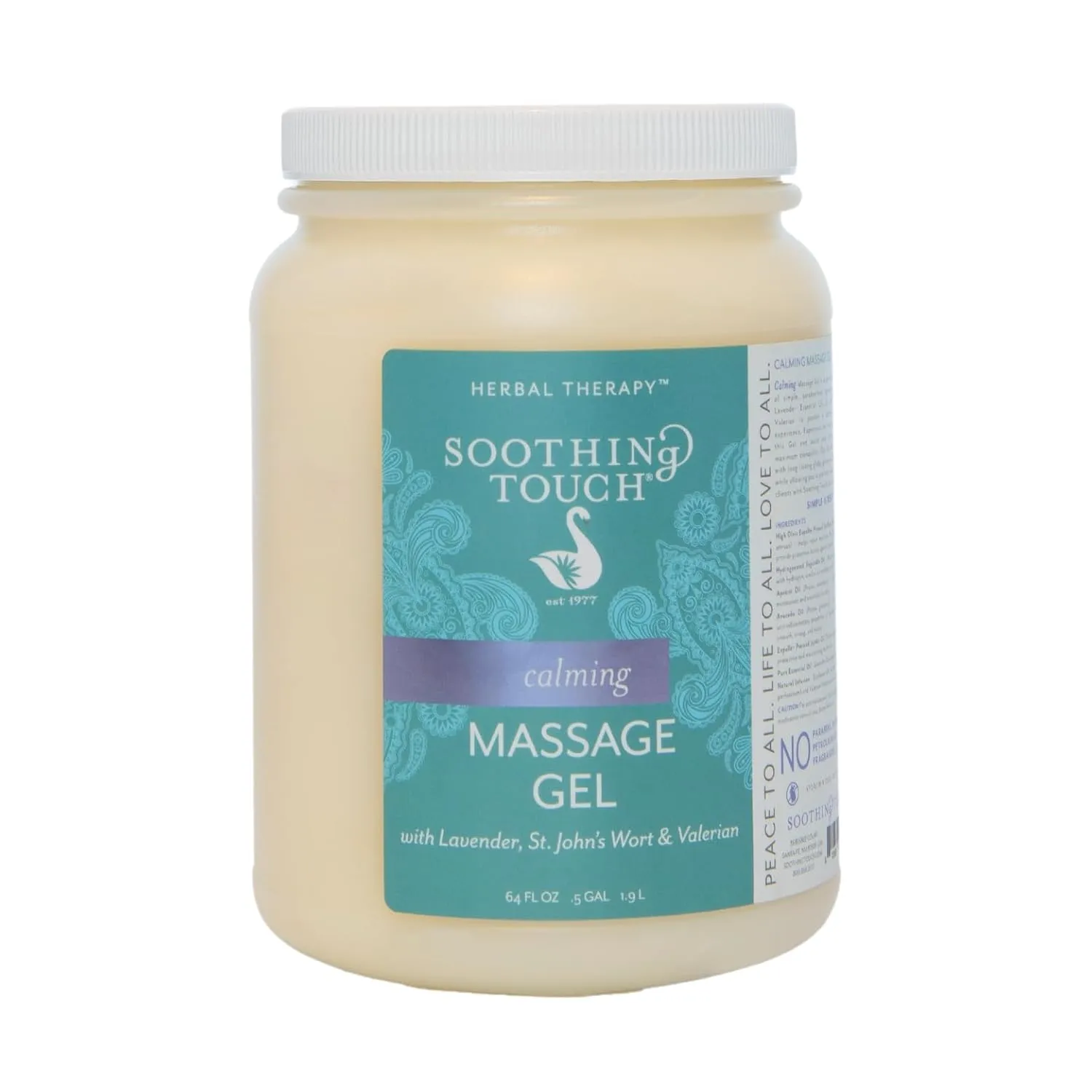 Soothing Touch Calming Massage Gel, Lavender, 64 Ounce