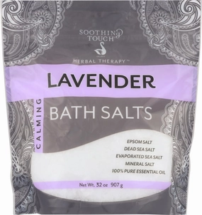 Soothing Touch Lavender Bath Salt, 32 Ounce - 3 per case.