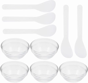 Spa Set 1 set Facemask Exfoliator for of Brushes Masks Bowl Stick Sticks Face Mud Soup Glass Oil Cleaner Makeup Making Products Kit and Facial Tool Practical Spa Bowls Makeupset