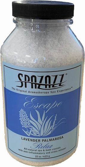 Spazazz Aromatherapy Spa and Bath Crystals - Lavender Palmerosa 22oz