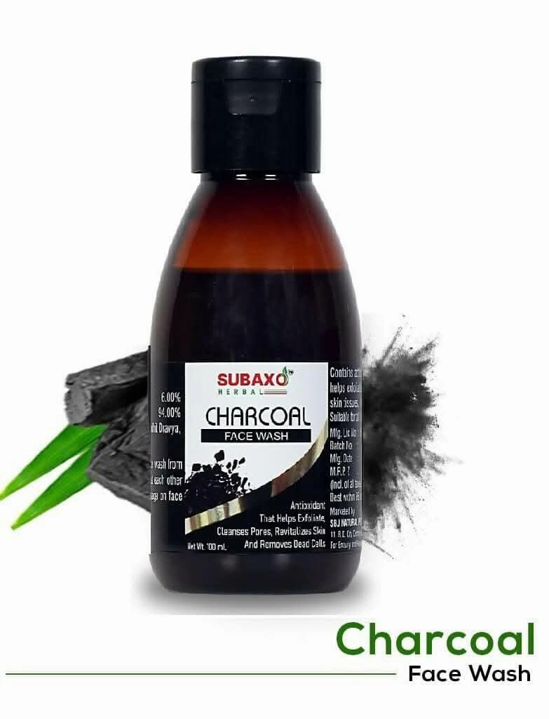 Subaxo Herbal Tulsi Soap (75 g Each, Pack Of 2) & Charcoal Face Wash Tulsi Cleanse(100ml) Combo
