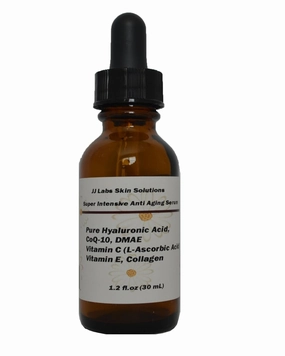 Super Intensive Anti-Aging Serum-Pure HA,CoQ-10, Vitamin C E, Collagen and DMAE