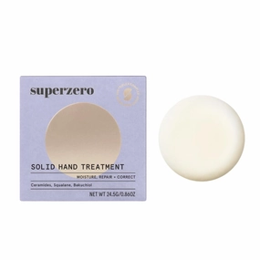 SUPERZERO Solid Hand Cream for Dry, Rough hands, Uneven skin tone, and signs of Fine Lines and Wrinkles. Made With Clean Ingredients, Sulfate-Free, Cruelty-Free & Vegan