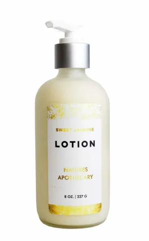 Sweet Jasmine Luxury Lotion | Silky, Nourished, & Hydrated Skin | Hypoallergenic, All-Natural, Plant-Derived, Made in USA by DAYSPA Body Basics