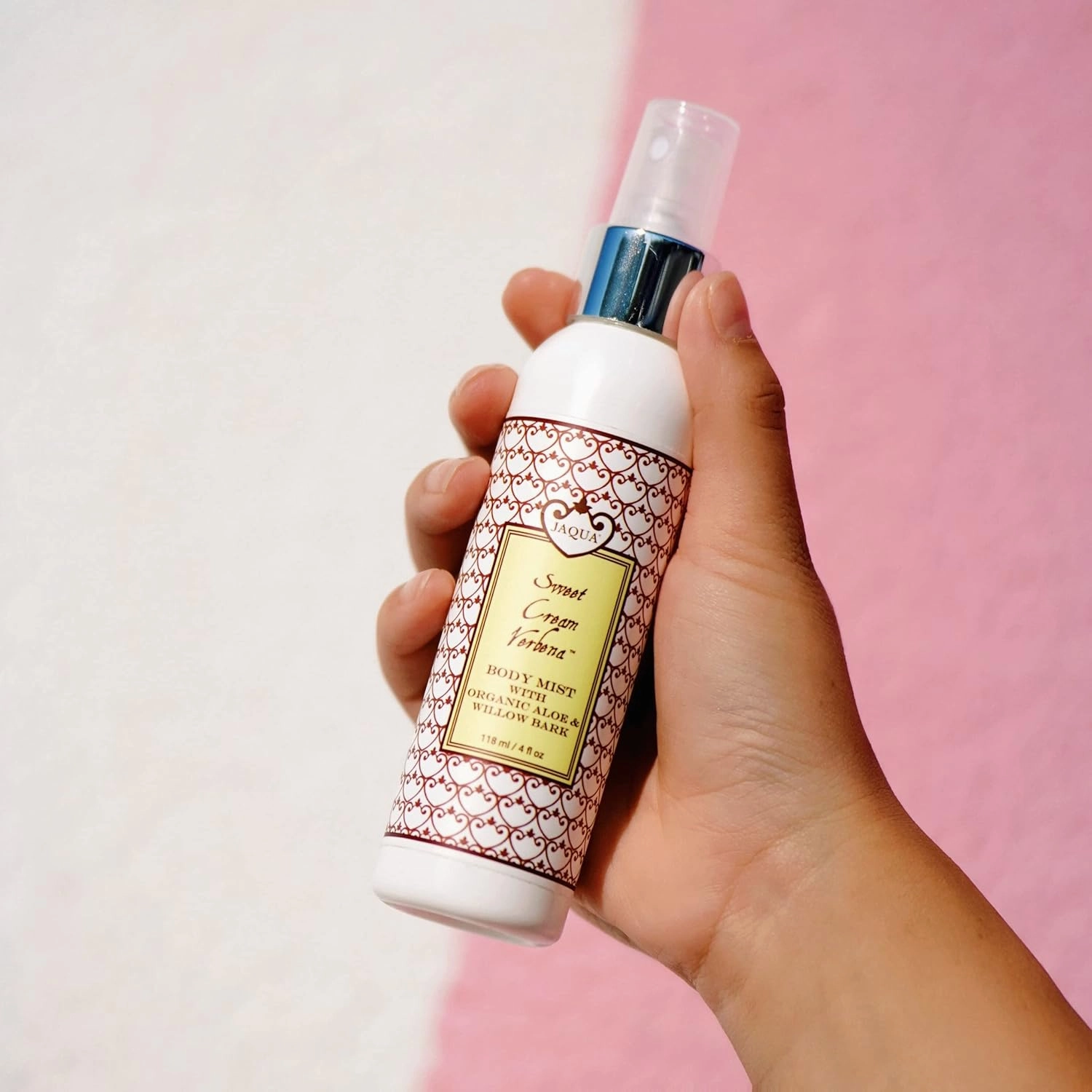 Sweet Cream Verbena Hydrating Body Mist with Organic Aloe & Willow Bark