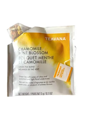 TEAVANA Starbucks Chamomile Mint Blossom Herbal Tea Sachets, 24 Count