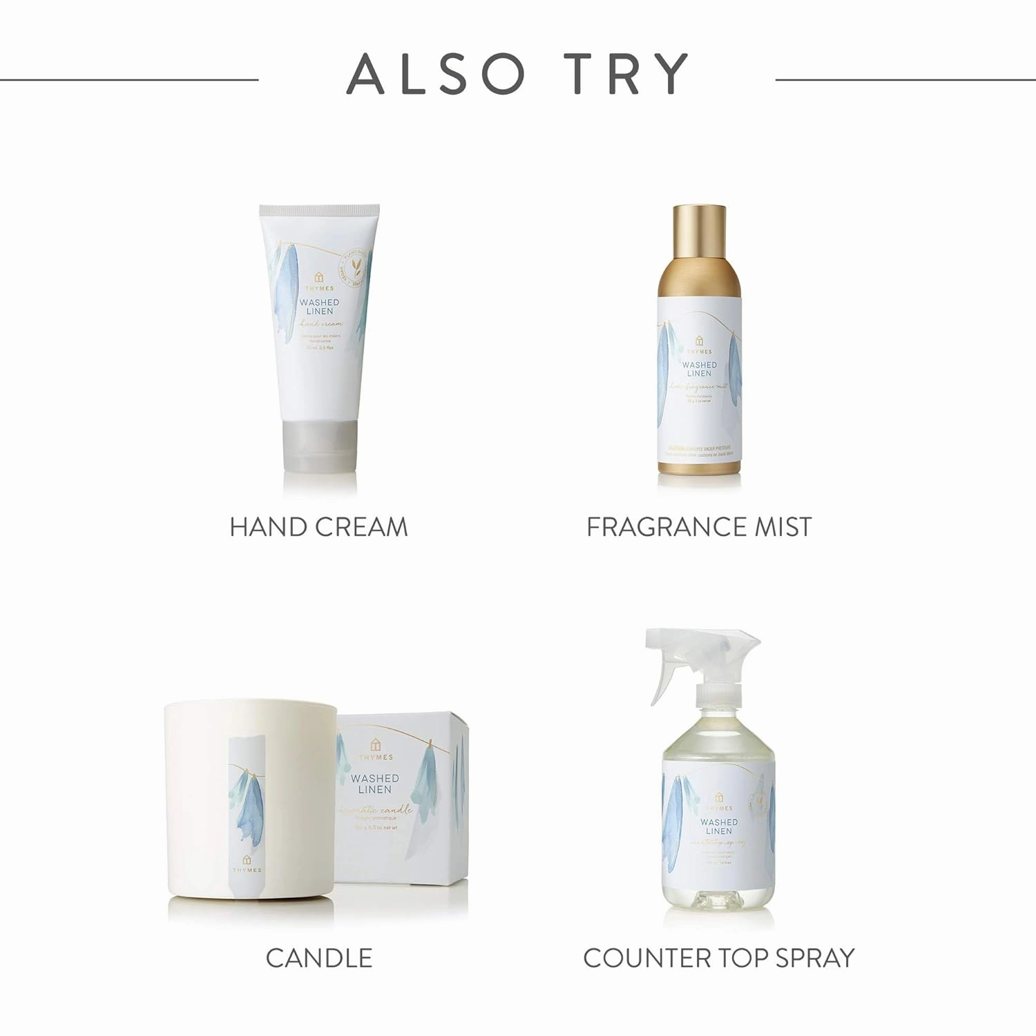 Thymes Hand Wash - 15 Fl Oz - Washed Linen