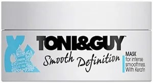 Toni & Guy Smooth Definition Mask, Hydrating And Moisturising Care For Men And Women Of All Hair Types And Colours, Professional Deep Cleansing, Single Pack (200 ml)