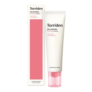 Torriden CELLMAZING Collagen Firming Cream 60ml (2.02 fl.oz.) | Improving Saggy Pore and Wrinkle | 5D Collagen Complex, Amino Acid Complex, Peptide