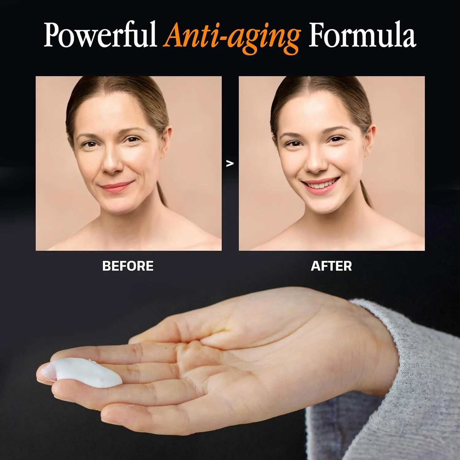 Triple Lipid-Peptide Cream: Enriched with Lipids, Ceramides, Peptides, Hyaluronic Acid, and Fatty Acid for Firming, Anti-Aging and Plumping Face Moisturizer (53 ml /1.8 fl oz)