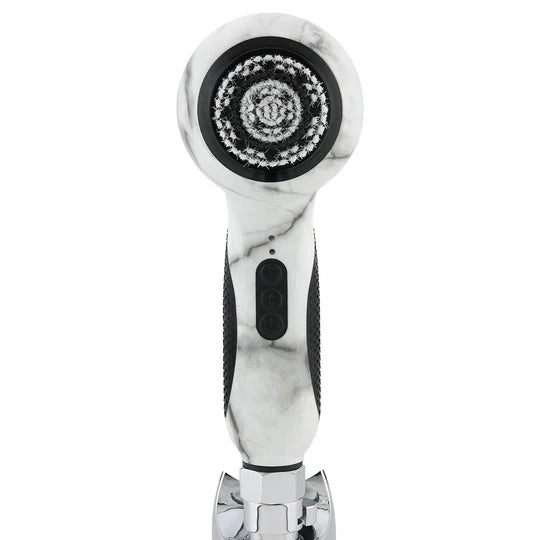 Ultimate sonic cleansing handheld shower system with built-in powerful adjustable spray