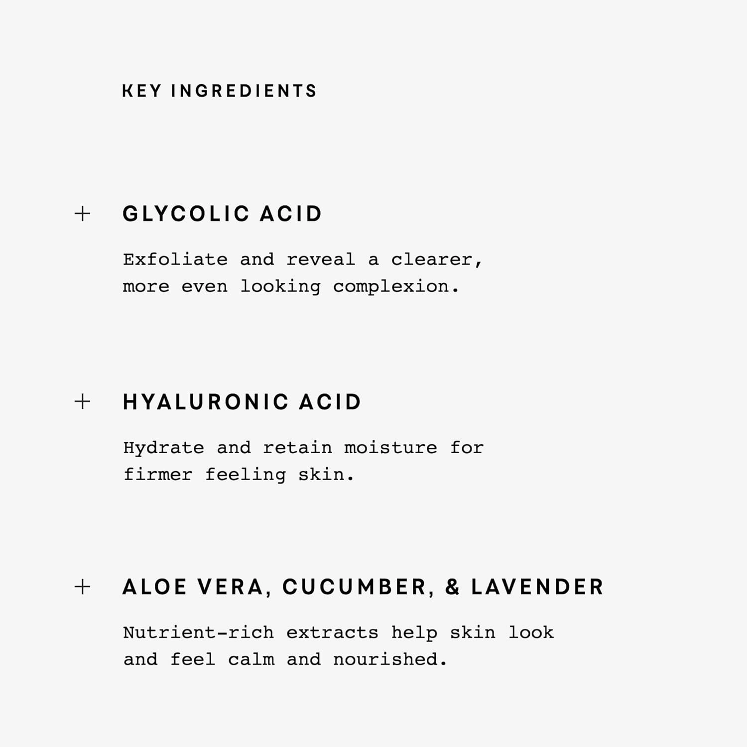 Uncovered Firm & Smooth Refreshing Facial Cleanser