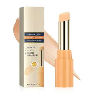 Under Eye Balm Stick with Retinol & Vitamin C, Dark Circles & Puffiness Treatment for Women, Hydrating Eye Cream for Wrinkles, Eyes Bags, and Fine Lines – Revive & Glow Eyes Balm for Brightening (2)