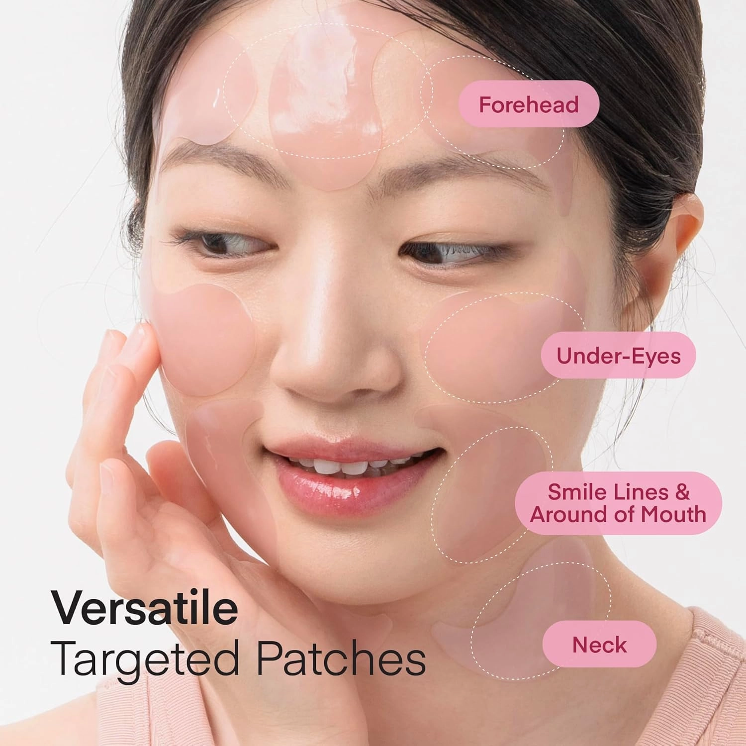 Under Eye Patches Korean Skincare: Self Care Kit for Puffy Eyes, Dark Circles, Fine Lines & Wrinkles - 180 Pcs Hydrogel Eye Mask with Collagen, Caffeine, Hyaluronic Acid & Vitamin C for Radiant Eyes