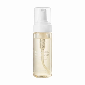 URANG] Creamy Bubble Foam Cleanser 5.07 Fl Oz | COSMOS NATURAL Certified Calendula & Chamomile Extract - Soften and Moisturize Skin | Vegan Face Wash For All Fmaily Members | Bubble Skincare