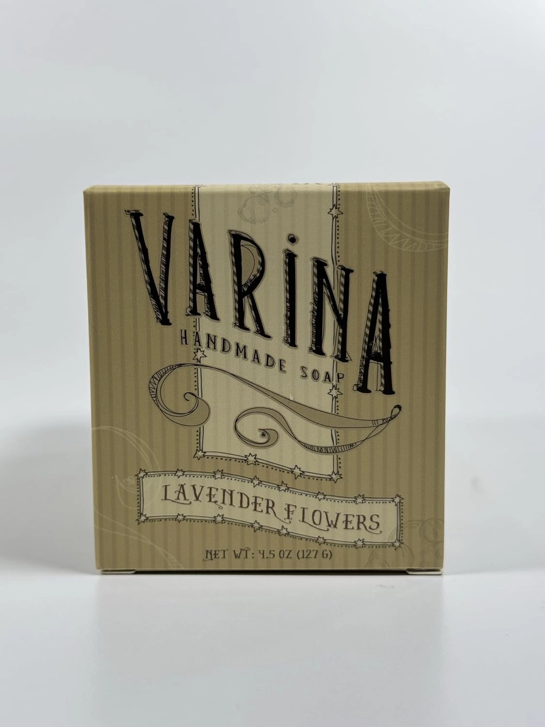 Varina Organic Lavender Variety Bar Soap - Gentle Cleansing for Sensitive Skin, Herbal and Mint - 5 Pack