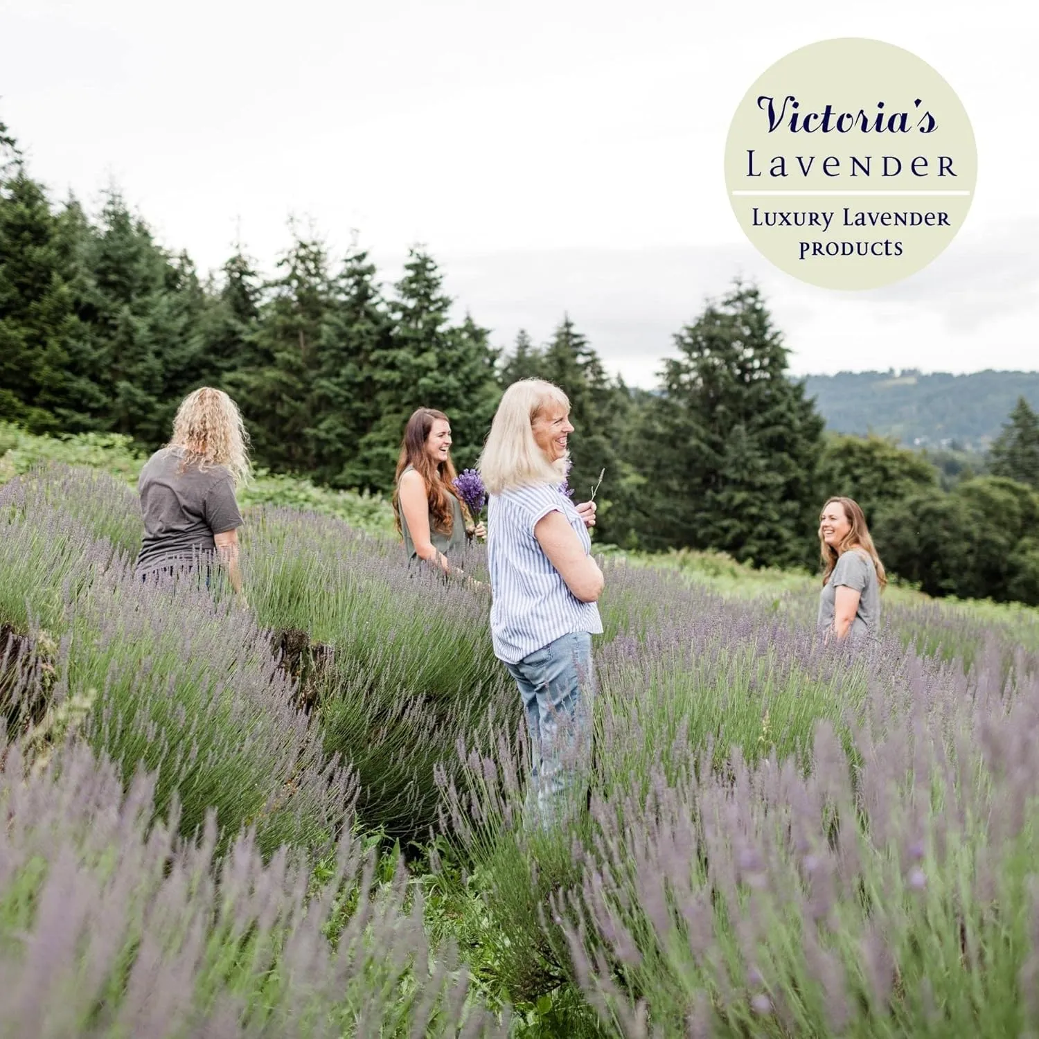Victoria's Lavender Room Spray - All-Natural Home Fragrance, Pure Essential Oil Air Freshener & Odor Eliminator, Calming & Relaxing Scent, Household Essentials, 2pk Lavender Eucalyptus Mint, 4oz each