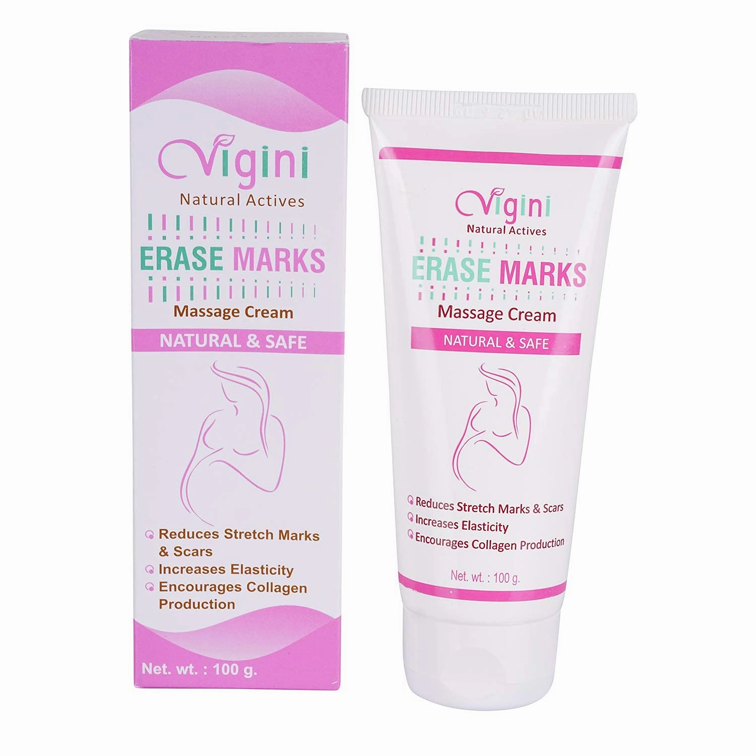 Vigini 100% Natural Actives Stretch Marks Scar removal cream oil in during after pregnancy delivery women,organic Bio Oil for to remove Hyperpigmentation,anti Cellulite,remover scars uneven skin tone