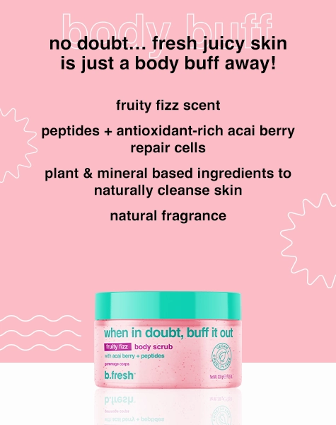 when in doubt, buff it out body scrub